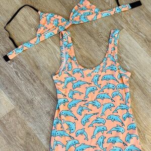 NWOT Meundies Dolphin Tank & Bra S